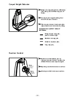 Предварительный просмотр 22 страницы Panasonic MC-GG233 Operating Instructions Manual