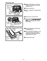 Предварительный просмотр 30 страницы Panasonic MC-GG233 Operating Instructions Manual