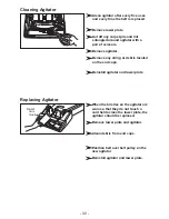 Предварительный просмотр 32 страницы Panasonic MC-GG233 Operating Instructions Manual