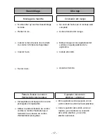 Предварительный просмотр 17 страницы Panasonic MC-GG523 Operating Instructions Manual