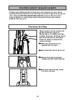 Предварительный просмотр 32 страницы Panasonic MC-GG523 Operating Instructions Manual