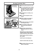 Предварительный просмотр 34 страницы Panasonic MC-GG525 Operating Instructions Manual