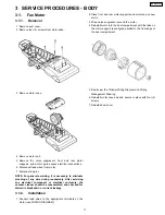 Предварительный просмотр 11 страницы Panasonic MC-GG529-00 Service Manual