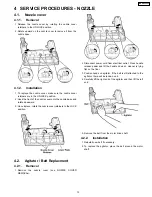 Предварительный просмотр 13 страницы Panasonic MC-GG529-00 Service Manual