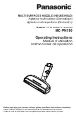 Preview for 1 page of Panasonic MC-PN150 Operating Instructions Manual