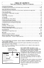 Preview for 3 page of Panasonic MC-PN150 Operating Instructions Manual