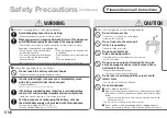 Предварительный просмотр 8 страницы Panasonic MC-RSC10 Operating Instructions Manual