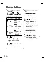 Предварительный просмотр 36 страницы Panasonic MC-SB30J Operating Instructions Manual