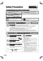 Предварительный просмотр 22 страницы Panasonic MC-SB30JW147 Operating Instructions Manual