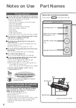 Preview for 4 page of Panasonic MC-SB33J Instruction Manual