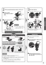 Preview for 11 page of Panasonic MC-SB33J Instruction Manual