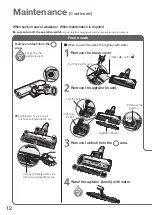 Preview for 12 page of Panasonic MC-SB33J Instruction Manual