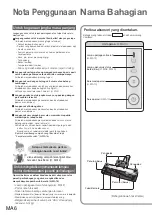 Предварительный просмотр 42 страницы Panasonic MC-SB33JW046 Operating Instructions Manual