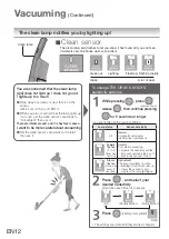 Предварительный просмотр 12 страницы Panasonic MC-SB53K Operating Instructions Manual