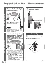 Предварительный просмотр 14 страницы Panasonic MC-SB53K Operating Instructions Manual