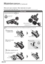 Предварительный просмотр 16 страницы Panasonic MC-SB53K Operating Instructions Manual