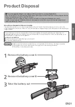 Предварительный просмотр 21 страницы Panasonic MC-SB53K Operating Instructions Manual