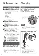 Предварительный просмотр 6 страницы Panasonic MC-SB85K Operating Instructions Manual