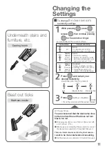 Предварительный просмотр 11 страницы Panasonic MC-SB85K Operating Instructions Manual