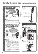 Предварительный просмотр 12 страницы Panasonic MC-SB85K Operating Instructions Manual