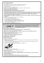 Preview for 5 page of Panasonic MC-SBM20 Operating Instructions Manual