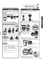 Предварительный просмотр 13 страницы Panasonic MC-SBV01 Operating Instructions Manual