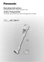 Preview for 1 page of Panasonic MC-SBV01W543 Operating Instructions Manual