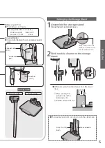 Preview for 5 page of Panasonic MC-SBV01W543 Operating Instructions Manual