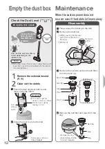 Preview for 12 page of Panasonic MC-SBV01W543 Operating Instructions Manual