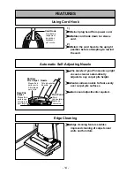 Предварительный просмотр 14 страницы Panasonic MC-UG223 Operating Instructions Manual