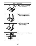 Предварительный просмотр 20 страницы Panasonic MC-UG223 Operating Instructions Manual