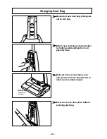 Предварительный просмотр 24 страницы Panasonic MC-UG223 Operating Instructions Manual