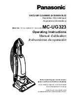 Предварительный просмотр 1 страницы Panasonic MC-UG323 Operating Instructions Manual