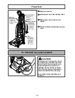 Предварительный просмотр 18 страницы Panasonic MC-UG323 Operating Instructions Manual