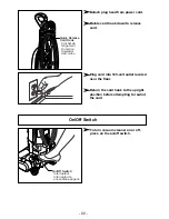 Предварительный просмотр 22 страницы Panasonic MC-UG323 Operating Instructions Manual