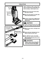 Предварительный просмотр 26 страницы Panasonic MC-UG323 Operating Instructions Manual