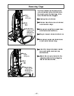 Предварительный просмотр 40 страницы Panasonic MC-UG323 Operating Instructions Manual