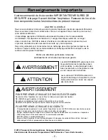 Preview for 5 page of Panasonic MC-UG327 Operating Instructions Manual