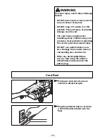 Preview for 20 page of Panasonic MC-UG327 Operating Instructions Manual