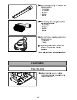 Preview for 28 page of Panasonic MC-UG327 Operating Instructions Manual