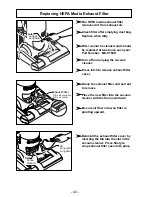 Preview for 40 page of Panasonic MC-UG327 Operating Instructions Manual