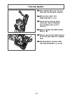 Preview for 50 page of Panasonic MC-UG327 Operating Instructions Manual