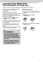 Preview for 5 page of Panasonic MC-UG342 Operating Instructions Manual