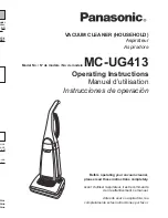 Panasonic MC-UG413 Operating Instructions Manual предпросмотр