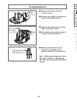 Preview for 22 page of Panasonic MC-UG413 Operating Instructions Manual