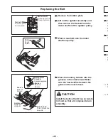 Preview for 42 page of Panasonic MC-UG413 Operating Instructions Manual