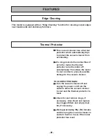 Предварительный просмотр 28 страницы Panasonic MC-UG415 Operating Instructions Manual