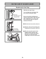 Предварительный просмотр 30 страницы Panasonic MC-UG415 Operating Instructions Manual