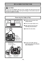 Предварительный просмотр 40 страницы Panasonic MC-UG415 Operating Instructions Manual