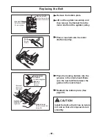 Предварительный просмотр 44 страницы Panasonic MC-UG415 Operating Instructions Manual